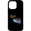 Broken Skeleton Sports Funny Athlete Bon Custodia per iPhone 14 Pro Max Jetski Jetskiing Sport estremi Halloween Injury Humor