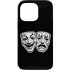 Urban Empyre Custodia per iPhone 13 Pro Smile Now Cry Later Angel Comedy Tragedy Maschere Chicano