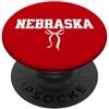 Nebraska Graduation Day Nebraska Coquette Bow Donna PopSockets PopGrip Adesivo