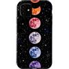 Celestial Witchy Moon Phases Aesthetic G Custodia per iPhone 11 Colorato Verticale Sequenza di Fase Lunare Celeste Arte