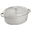 STAUB CASSERUOLA COCOTTE OVALE CM 29 WHITE TRUFFLE 1007307