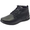 Grisport Scarponcini Active in Pelle Nera Fondo Antistatico (Taglia 46)