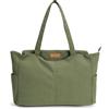 Lekespring Borsa Tote a Mano Donna con Cerniera, Borsa a Tracolla Grande Leggero in Velluto a Coste, Borse Università Donna per Laptop da 15,6 Pollici per Lavoro Shopping Ufficio Viaggio