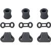 Generic Anello in silicone per posizionamento in arrampicata in silicone a rilascio | Kit Di Fissaggio Corda Di Salvataggio Con Stop Corde Per Speleologia Fitness Escursionismo Sport