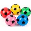 Aylstrornoziqua Pallone da calcio per bambini, 12 pezzi | Palline da calcio in plastica, 20 cm, leggere, gonfiabili, in PVC, per giardino, piscina, scuola e tempo libero, con cilindro