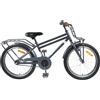 Drillkyn Bicicletta per bambini con telaio in acciaio e parafango per 2-4 anni, stabile due ruote con cambio semplice, freno, campanello, cavalletto, per il tempo libero e le escursioni