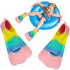 Hedfoss Pinne da nuoto in silicone per adulti, Pinne da nuoto in silicone | Adulto per piscina spiaggia snorkeling immersioni allenamento nuo