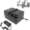 ZXLLAFT Batteria agli ioni di Litio da 48 Volt 12 Ah 15 Ah 18 Ah 20 Ah 22 Ah 24 Ah 28 Ah Batteria di Ricambio Batteria al Litio da 48 V per Motori da 500 W a 1300 W