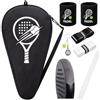 BBTO Set di Accessori per Padel per Uomo e Donna Set Regalo con Borsa per Racchetta Custodia per Racchetta da Padel Nastro Antiscivolo Fascia Antisudore Tennis Ideale Come Regalo