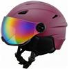 CAQYPVH Casco con Regolatore Posteriore Leggero | di Ventilazione Mpli, Casco da Neve con Visiera Integrata, Traspirante, per Snowboard, Sport Invernali, Snowboarder