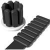 JHSDHYD Bracciale con peso in silicone, polso, caviglia, regolabile | Cinghia for gamba indossabile staccabile for la corsa di pilates