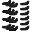 DEEPCRAFF 18 Pollici Inserti per Scarponi da Snowboard e Sci, Neoprene Nero | Autoadesivi e Rimovibili, Riducono Sollevamento del Tallone, per Viaggio e Snowboard