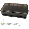 Generico Double-Sided Fishing Bait Box, Transparent Large Fishing Tackle Tray | Waterproofportable Outdoor Fishing Lure Box For Saltwater Inland Angler Kayak Boat Tackle Storage Organizer