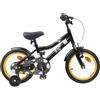 Drillkyn Bicicletta per bambini con telaio in acciaio, manubrio e sedile regolabili per 2-4 anni, con parafango, campanello e freno, leggera due ruote per il tempo libero e la vita quotidiana