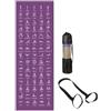 Generisch Tappetino da fitness antiscivolo su entrambi i lati | Tappetino da allenamento, accessorio per fitness, allenamento equilibrio, parco giochi, ginnastica
