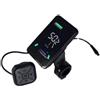 Generic L5 Display LCD Misuratore Tachimetro da cruscotto Misuratore for Bici elettrica Computer da Bici Contachilometri for Bicicletta Schermo LCD cablato