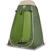 GKHPYURE Tenda Privacy Pop-Up Grigio e Arancione Impermeabile 120x120x185 cm