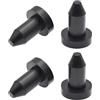 CAZSTYK Tappi Scarico per Kayak in Gomma da 4 Accessorio | Tappo in gomma a installazione rapida per accessori riparazione del kayak