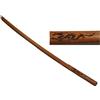 Playwell Arti marziali Deluxe Elite - Drago Bokken in legno di quercia rossa, grado A, 101,6 cm