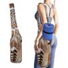 Hiseng Borsa Tappetino Yoga in Tela con Tasche | Tessuto in Tela Tote Palestra. Tasche Capienti per Accessori e Oggetti Personali. Perfetto per Yoga, Pilates e Fitness