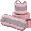 JHSDHYD Sacchi di sabbia for caviglia da polso 0,25-0,75 kg Cinghie traspiranti | Fitness Danza Yoga Corsa Pilates Allenamento for la potenza delle gambe(1 Pair Pink,0.5kg1pair)