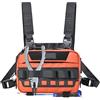 Générique Borsa per il petto per moto, borsa da jogging leggera, | Borsa Seno Sport Outdoor Pack Gilet Leggero Sacchetto Jogging Portatore Per Uomini Donne Outdoor Campeggio Caccia Escursioni