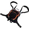 Matybobe Borsa da Pesca Leggera a Zaino Petto Regolabile Porta (Grey)
