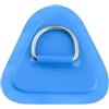 Marchfunny Anello a D in PVC resistente, 9 cm per paddleboard | Anello in acciaio inossidabile 304, resistente alla ruggine, forte portante, ideale per la riparazione di kayak