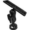 CAZSTYK Staffa Base per Fotocamera con Supporto per mirino con Rotazione | Rotazione regolabile a 360° con staffa montaggio per telecamera per kayak, base montaggio per ecoscandaglio,