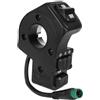 Lastdaytime ABS Housing Interruttore per Kukirin G2 Pro Equitazione ABS Housing Switch | Connettore a 5 pin, adatto per kukirin G2 Pro, comandi per luci clacson, indicatori di direzione, cablaggio facile