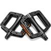 Generic Pedali da bicicletta per Cube Kathmandu, pedali piatti, antiscivolo | Pedali con piattaforma in alluminio, ampia superficie di appoggio, set di pedali per bici da tour