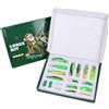 Generico Set di Esche Artificiali Attrezzatura da Pesca con Crankbait e Minnow e | Kit Esche da Pesca per Acqua Salata Lago Stagno Fiume Torrente Bacino Surf Molo