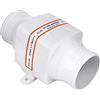 Rynplex Accessori marini Bilge 3 Pollici Ventilatore Aria Barca Pratico | a bassa potenza elettrico acqua roulotte ABS bianco Accessori marini