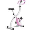 Ultrasport F-Bike 150/200, Cyclette, 8 Livelli di Resistenza, Porta Tavoletta, Sensori polso della mano, Pieghevole, Salvaspazio