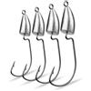 Xumh2024-3 ami da Pesca Amo da Pesca con Testa a manovella, Esca Dura, Morbida, Verme, Amo, jig for la