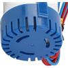 Domary Pompa di Sentina Marina 350GPH, Elettrica Sommergibile 12V | Design Anti-air Lock, Corpo in Plastica Tecnica, Uscite da 19 Mm/3/4 Pollici, Albero in Acciaio Inossidabile, Installazione