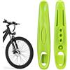 Generic Leve per pneumatici per scooter portatili ergonomiche multifunzionali ad | Strumento di rimozione della ruota per la rimozione della riparazione della manutenzione dei pneumatici di mountain road dirt