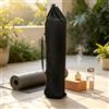 Generic Borsa per tappetino da yoga, borsa con coulisse con manico, supporto | Borsa resistente per tappetino da yoga, treppiede, sedia pieghevole, bastone per selfie, ombrello, uso esterno, 75 x 21 cm
