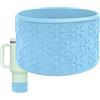 Generisch Protezione per il fondo della borraccia, motivo di neve, protezione | Custodia protettiva antiscivolo per coperchio, tumbler, bottiglia d'acqua, tazza, per uso quotidiano, ufficio, tavolo