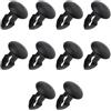 LT Easiyl 10pcs Bike Water Bottle Nutset Frame Plugs 8x12mm Nero Clip di Plastica