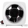 Rynplex Ventilatore di sentina Marino in Linea da 3 Pollici, Silenzioso | potente, for yacht, barche, RV12V
