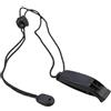 Marchfunny Fischietto compatto di sopravvivenza con cordino per escursionismo (nero) | 120dB ultra-forte dual-tone, penetrazione chiara, segnalazione SOS, sicurezza subacquea, salvataggio