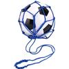 Generic Borse a sfera Mesh, Borsa da ballo,Borsa da calcio in rete di nylon | Porta pallone da pallavolo portatile, multifunzione, per spiagge, palestre, interni ed esterni