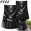 Terraxis 2 Pezzi Estensione Parafango MTB Posteriore Bici, Parafango in Gomma con 4 Viti, Paraspruzzi a Coda di Pesce 10.5 x 8 cm, Accessorio per Bicicletta MTB, City Bike, E-Bike e Trekking, Nero