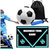 Générique Tappetino per allenamento di calcio per allenatore pieghevole con | Kit di allenamento di Dribbling Calcio con Tappeto Per Interni Esterni Terreno Ufficio Giardino Sviluppo
