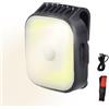 Generic Lampada Frontale Ricaricabile Accessori Ricaricabili Tipo-C Leggeri A | Lampada Da Corsa per Escursionismo Passeggiata Bici Casa