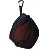 YTHRIVIN Rete per palloni, 1 palla con moschettone, rete per 1 palla da basket | Zaino portatile con tasca con cerniera, rete per il trasporto della palla in rete, per basket, calcio, pallavolo