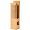 Amagogo Tavola da Allenamento da Parete in Legno Salvaspazio Tavollenamento con Telaio Rettangolare Verticale Professionale Pad di Punzonatura a