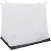 Drillkyn Tenda interna universale grigia, 200 x 180 cm, in poliestere traspirante, con zanzariera e ventilazione per camera da letto e privacy in tenda o gazebo, tenda da campeggio
