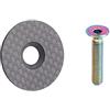 Zpengtai Serie Sterzo Mountain Road Bike Bicicletta in Fibra di Carbonio Ciclismo Headset STEM Top cap M6x30mm Bullone in Titanio for 28.6/31.8 Forcella Anteriore